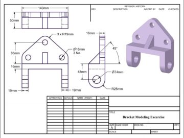 2D CAD Excercise