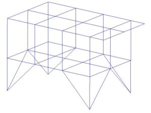 Topside Module 1D CAD Model