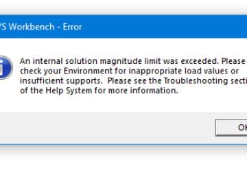 ANSYS Error